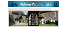 Tablet Screenshot of aldham-church.co.uk